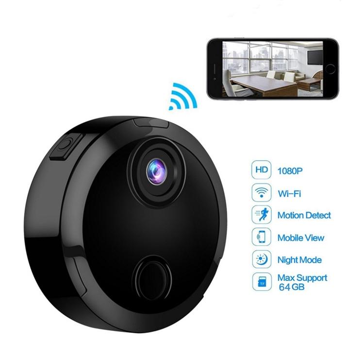 Mini Wifi Camera With 1080P Hd Night Vision & Remote Control