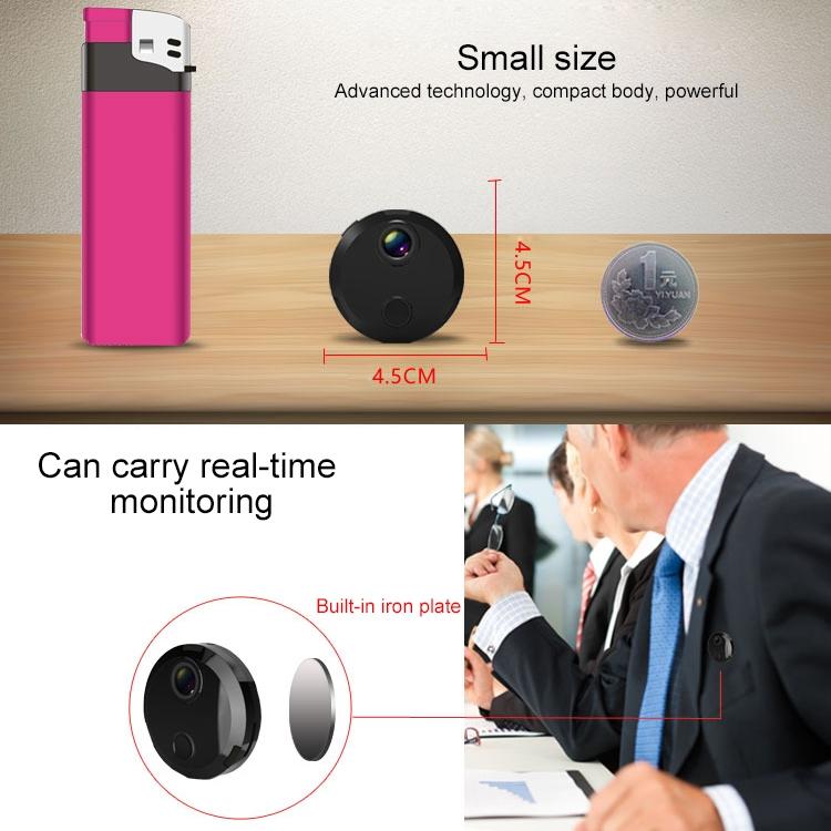 Mini Wifi Camera With 1080P Hd Night Vision & Remote Control