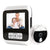 3.0 Tft Display Digital Door Viewer With 3.0Mp Camera Tf Card Support & Night Vision - 32Gb Max - White