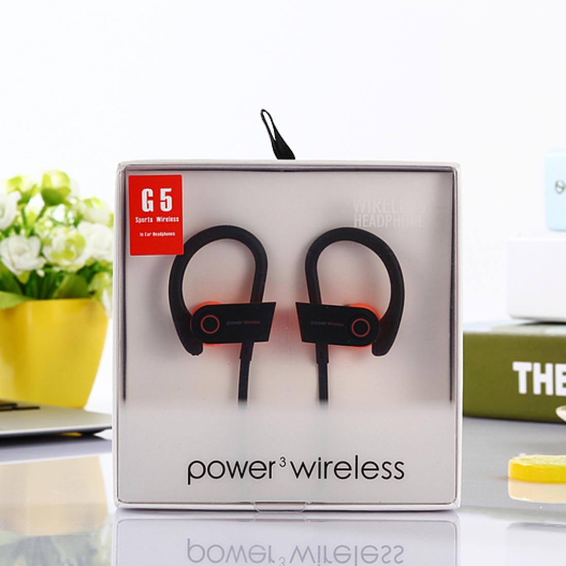 Wireless Bluetooth In-ear Earphones with Mic - G5 V4.2 - Ip8P3560W