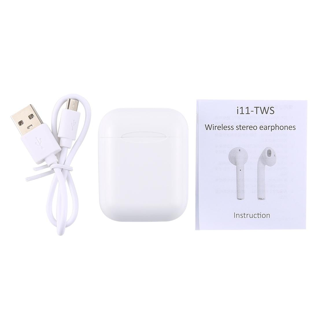Wireless Stereo Earphones with Magnetic Charging Box - Bluetooth V5.0
