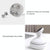 Smart Electric Scalp Massager White