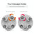 Smart Electric Scalp Massager White