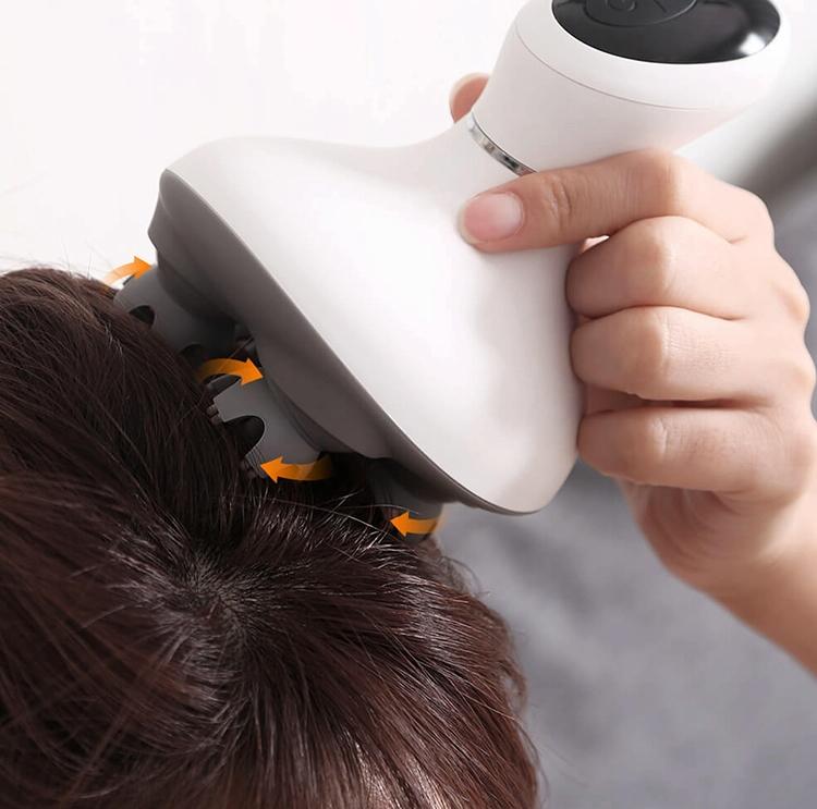 Smart Electric Scalp Massager White