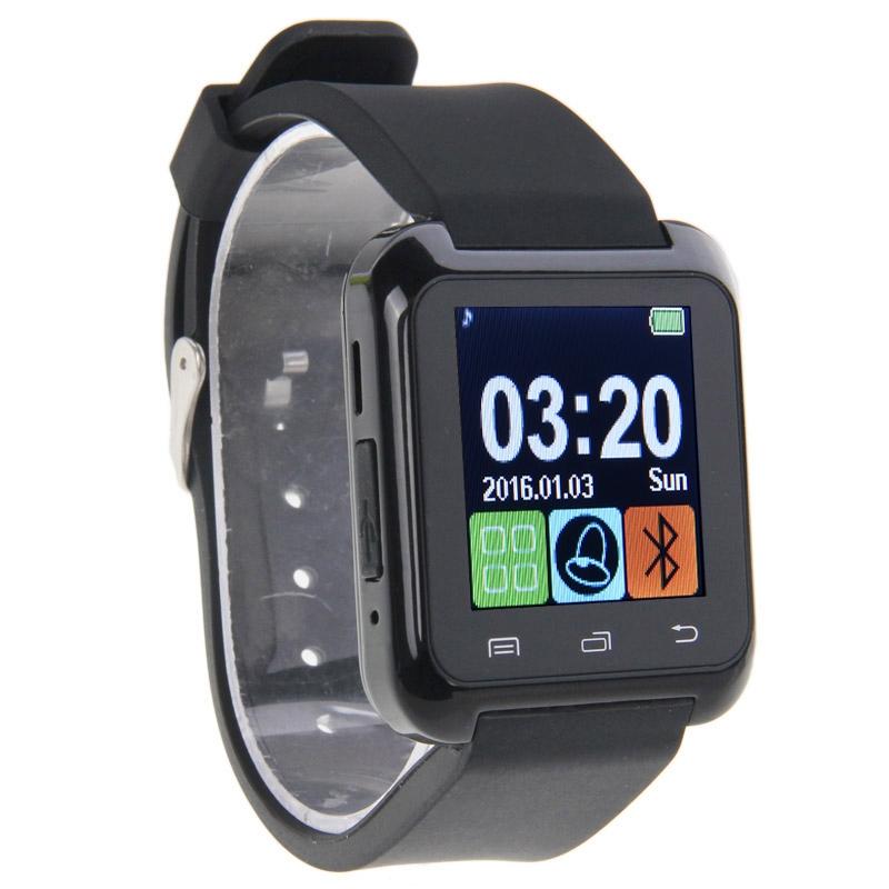 1.5 Inch Lcd Screen For Android Mobile Phone Support Phone Call / Music / Pedometer / Sleep Monitor / Anti-Lost - White