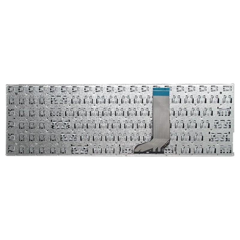 Russian Keyboard for Asus X556 Series - Black - White