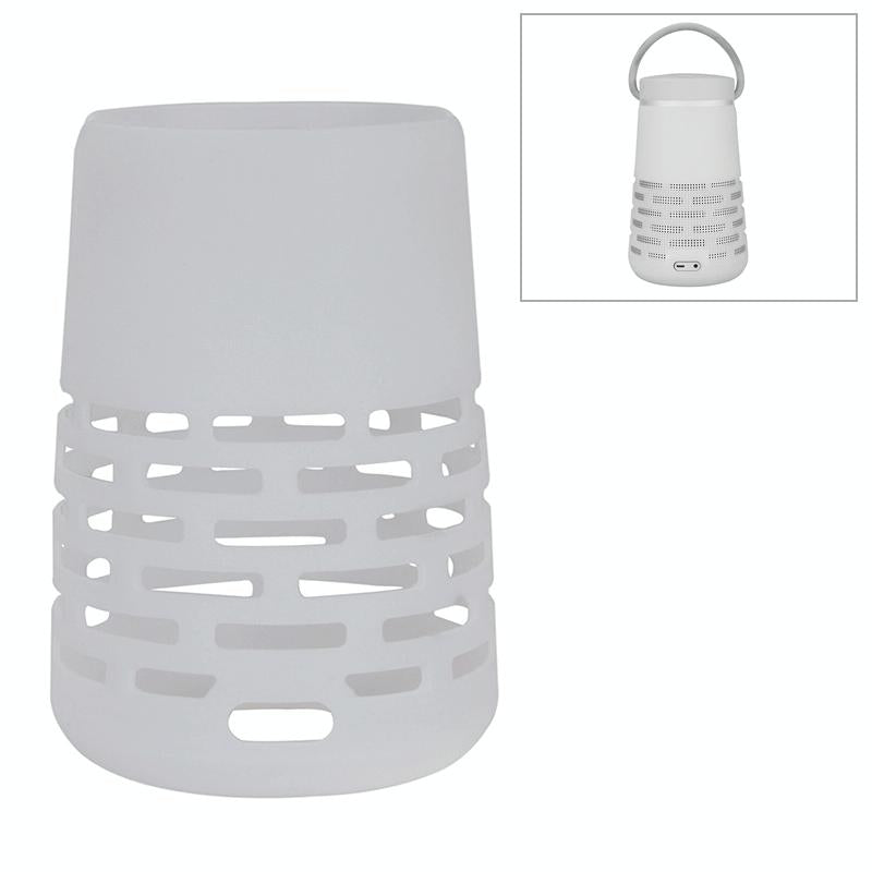Portable Silicone Speaker Cover for Bose Soundlink Revolve+ - White
