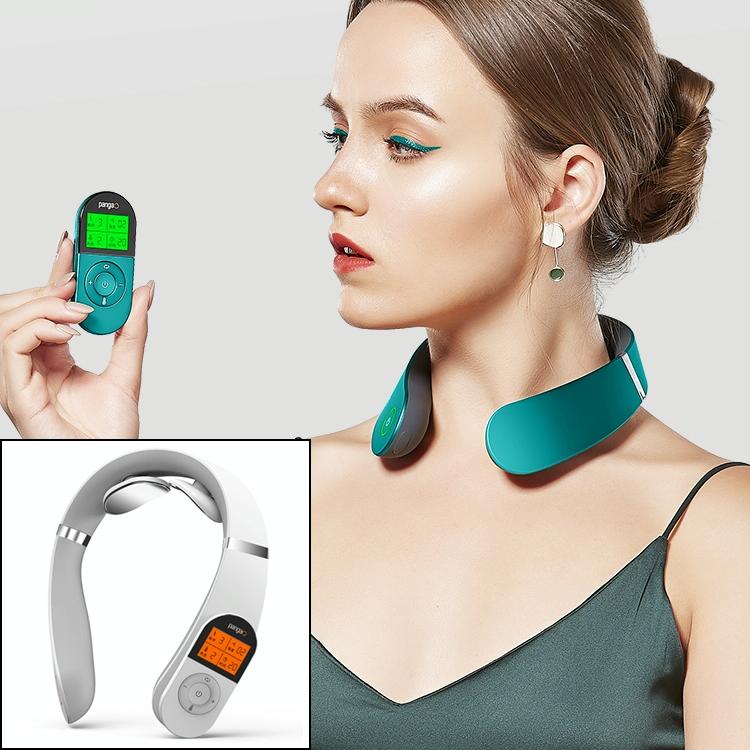 Pangao Smart Neck Massager Pulse Physiotherapy Device - White
