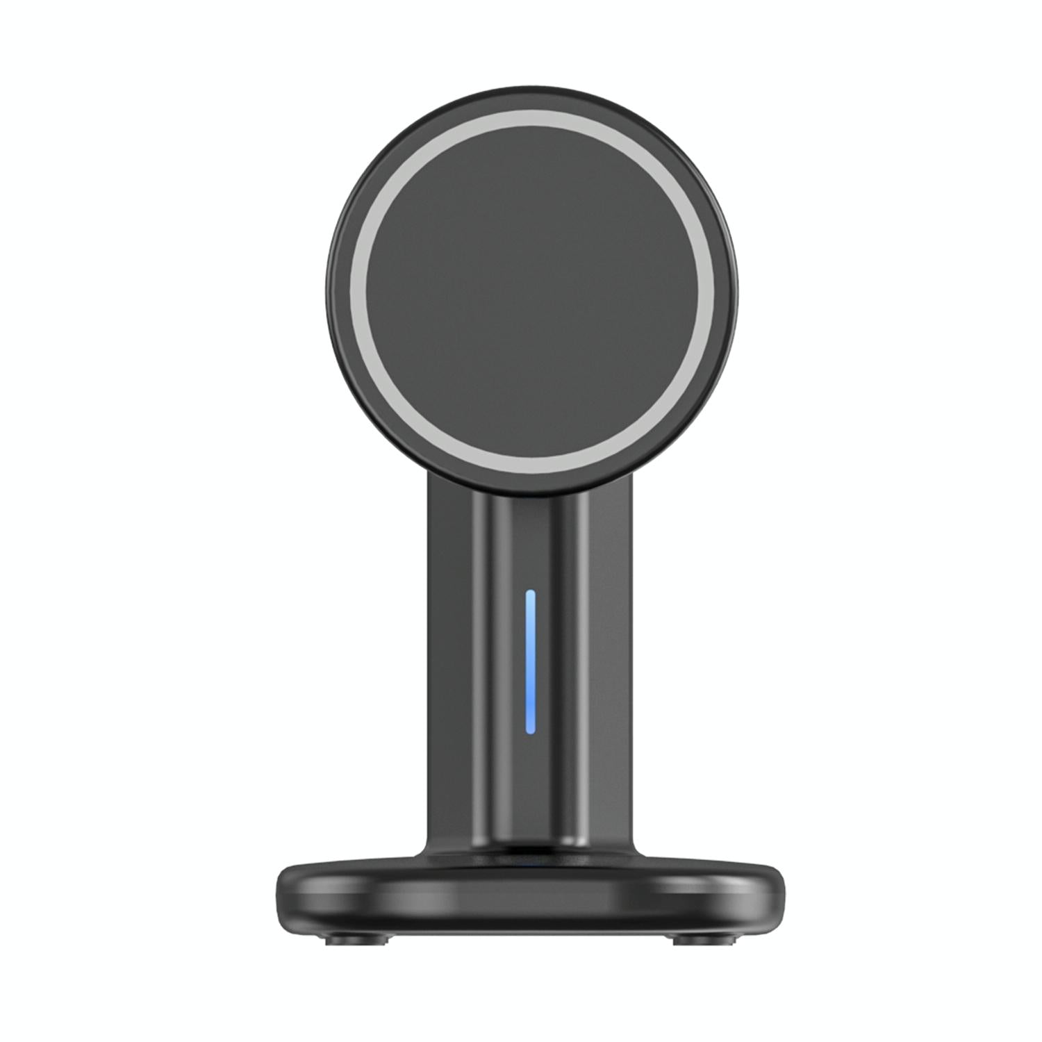 3 In 1 Magnetic Wireless Charger Stand 15W - White