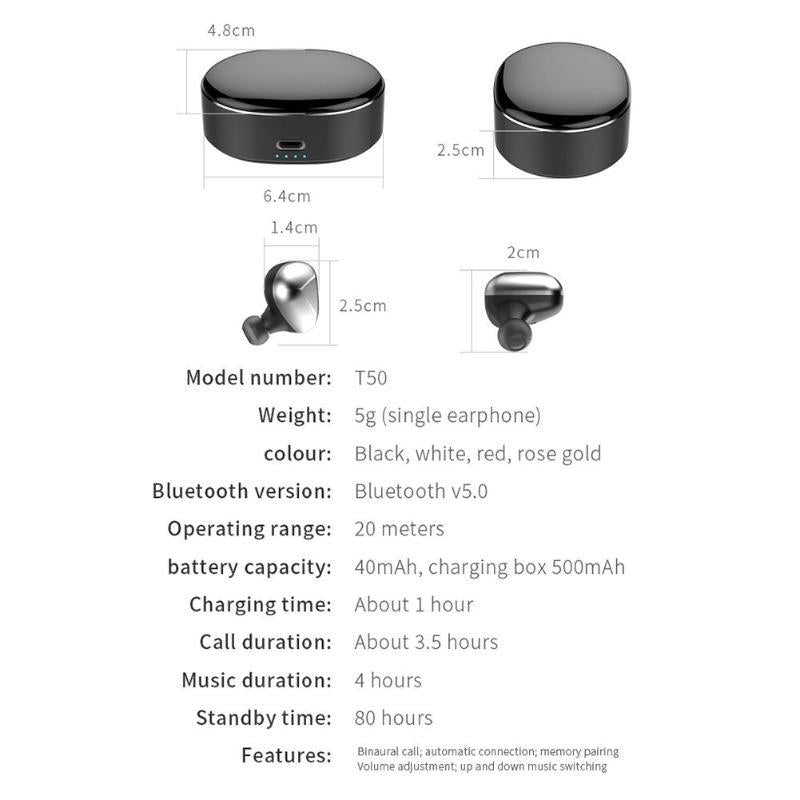 Wireless Noise-cancelling Headphones with Binaural Calls - White