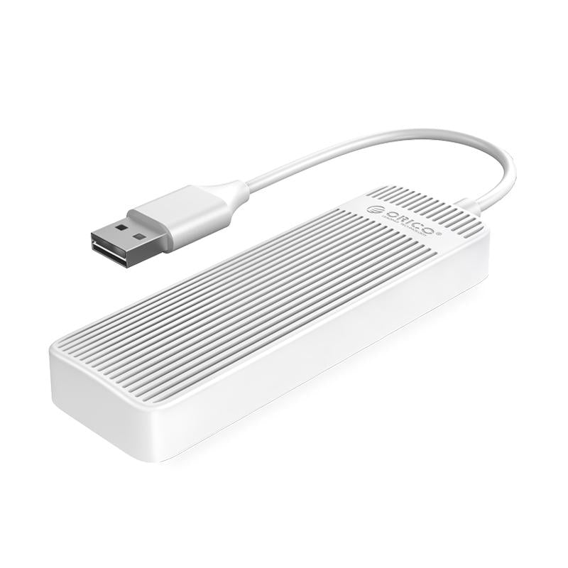 High-Speed 4-Port Usb 2.0 Hub 480Mbps - White