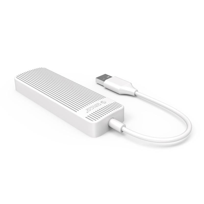 High-Speed 4-Port Usb 2.0 Hub 480Mbps - White