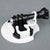 10-piece Board Mount Set for Action Cameras - White