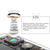 Portable Mini Beauty Light for Smartphones - 3 Brightness Levels 9 Led Warm / White - Iphone Galaxy Huawei Xiaomi Lg Htc - White