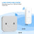 Wireless Waterproof Doorbell Receiver - 110Db 300M Range 53 Music Options