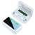 Led Mirror with Noise-cancelling Bluetooth Earphones - White
