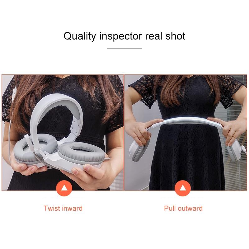 Q2 Wired Gaming Headset With Mic Dual 3.5Mm + Usb