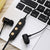 Wireless Magnetic Headphones with Tf Card Support - Portable - White
