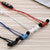 Wireless Magnetic Headphones with Tf Card Support - Portable - White