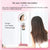 Foldable Desktop Makeup Mirror Holder with Storage - White