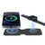 Foldable Dual Wireless Charger For Phones Iwatch Airpods - White