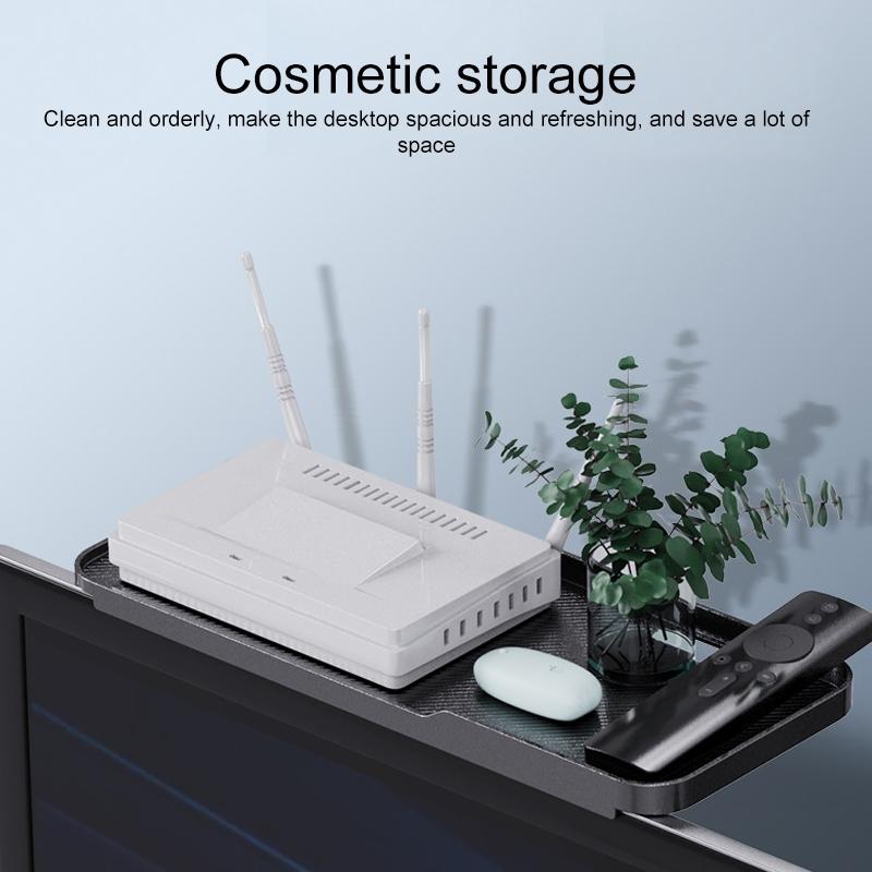 Multi-purpose Shelf for Electronics - White