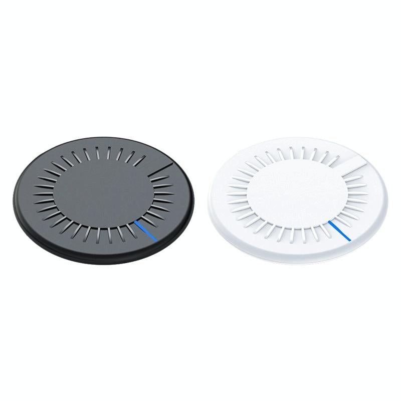 15W Round Wireless Fast Charger 964 Shape - White