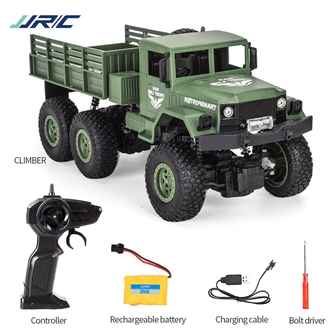 2.4ghz 4ch Rc Dongfeng 8 Six-wheeled Armor Truck Toy - Yellow