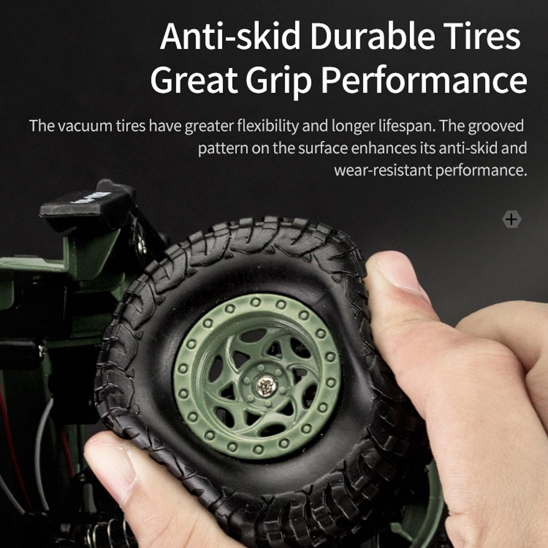 2.4ghz 4ch Rc Dongfeng 8 Six-wheeled Armor Truck Toy - Yellow