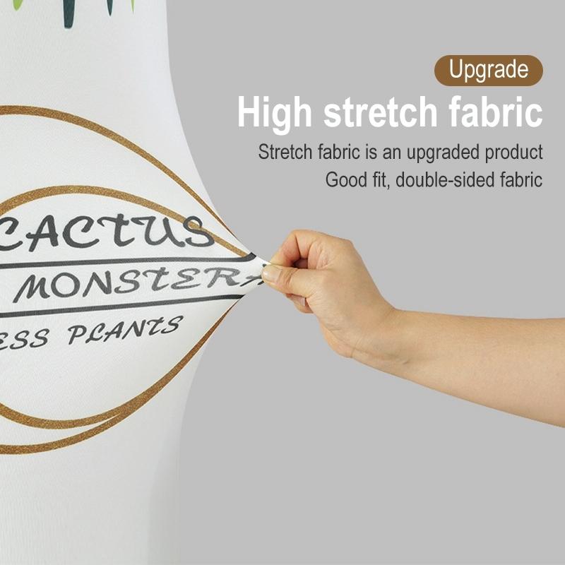 185 x 40 Cm Elastic Cloth Cabinet Air Conditioner Dust Cover - Tropical Flamingo