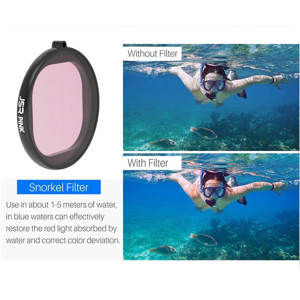 Gopro Hero8 Round Diving Lens Filter - Yellow