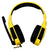 Usb Stereo Gaming Headset With Mic & Led 2.2M Cable Black / Yellow