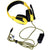 Usb Stereo Gaming Headset With Mic & Led 2.2M Cable Black / Yellow