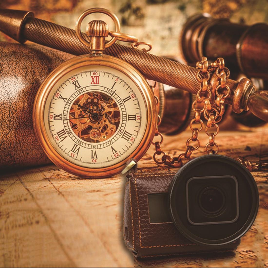 Genuine Leather Protective Case for Gopro Hero4 with Litchi Texture and Sling