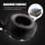 Head-Mounted Wired Headphone With Microphone Brown