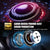 Head-Mounted Wired Headphone With Microphone Brown