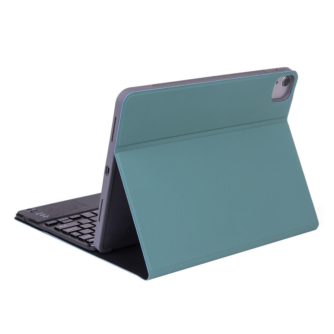 Detachable Bluetooth Keyboard Tablet Case For Ipad Pro 11 With Touchpad Pen Slot & Backlight - Plain Texture - Light Purple