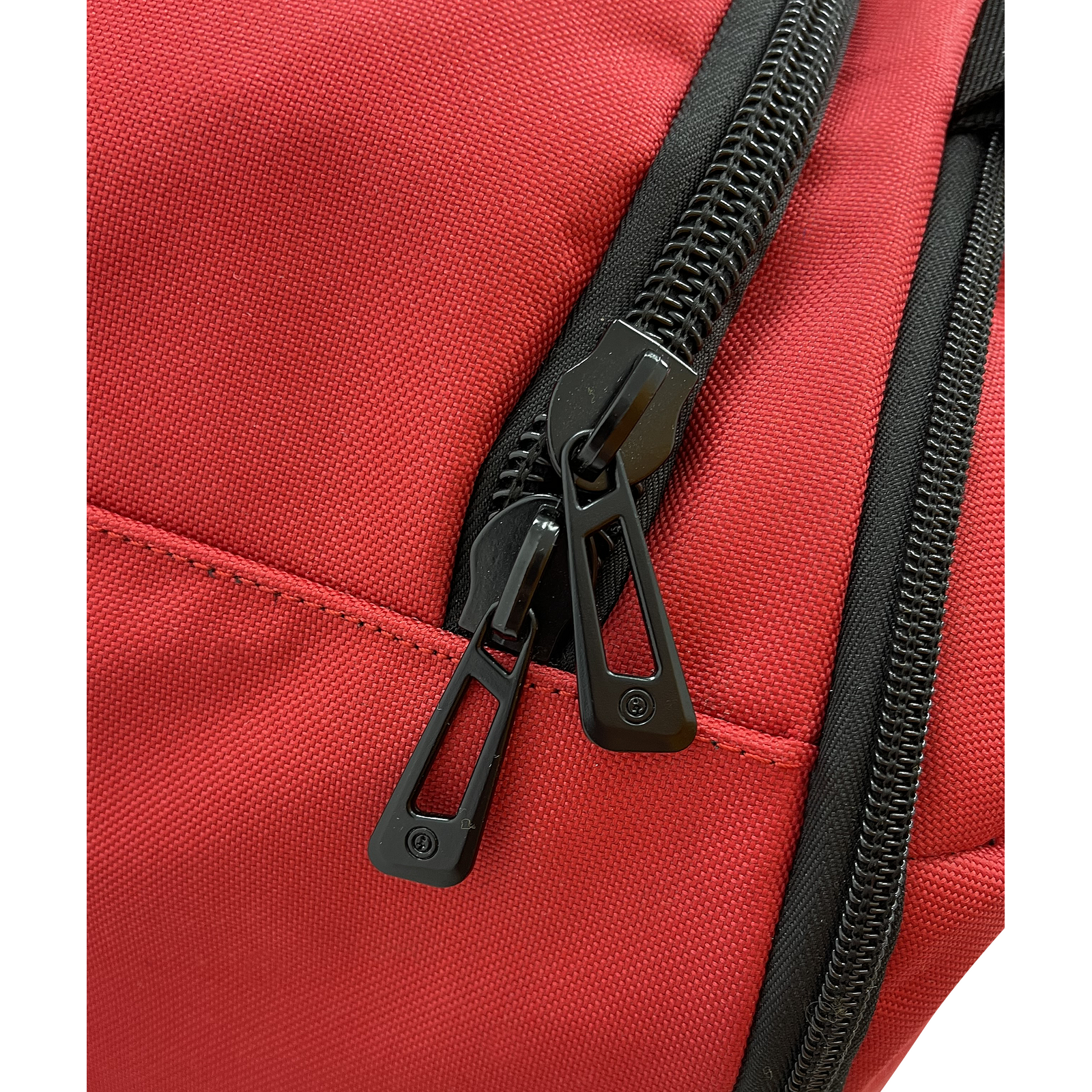 38L FIB Sports Duffle Bag Duffel Gym Canvas Travel Foldable - Red