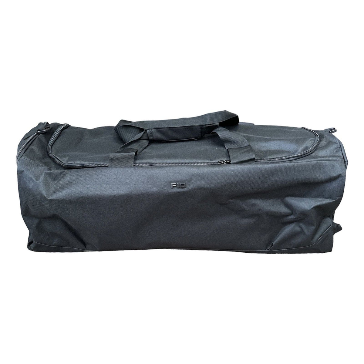 60L FIB Sports Duffle Bag Duffel Gym Canvas Travel Foldable - Black