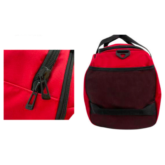 60L FIB Sports Duffle Bag Duffel Gym Canvas Travel Foldable - Red