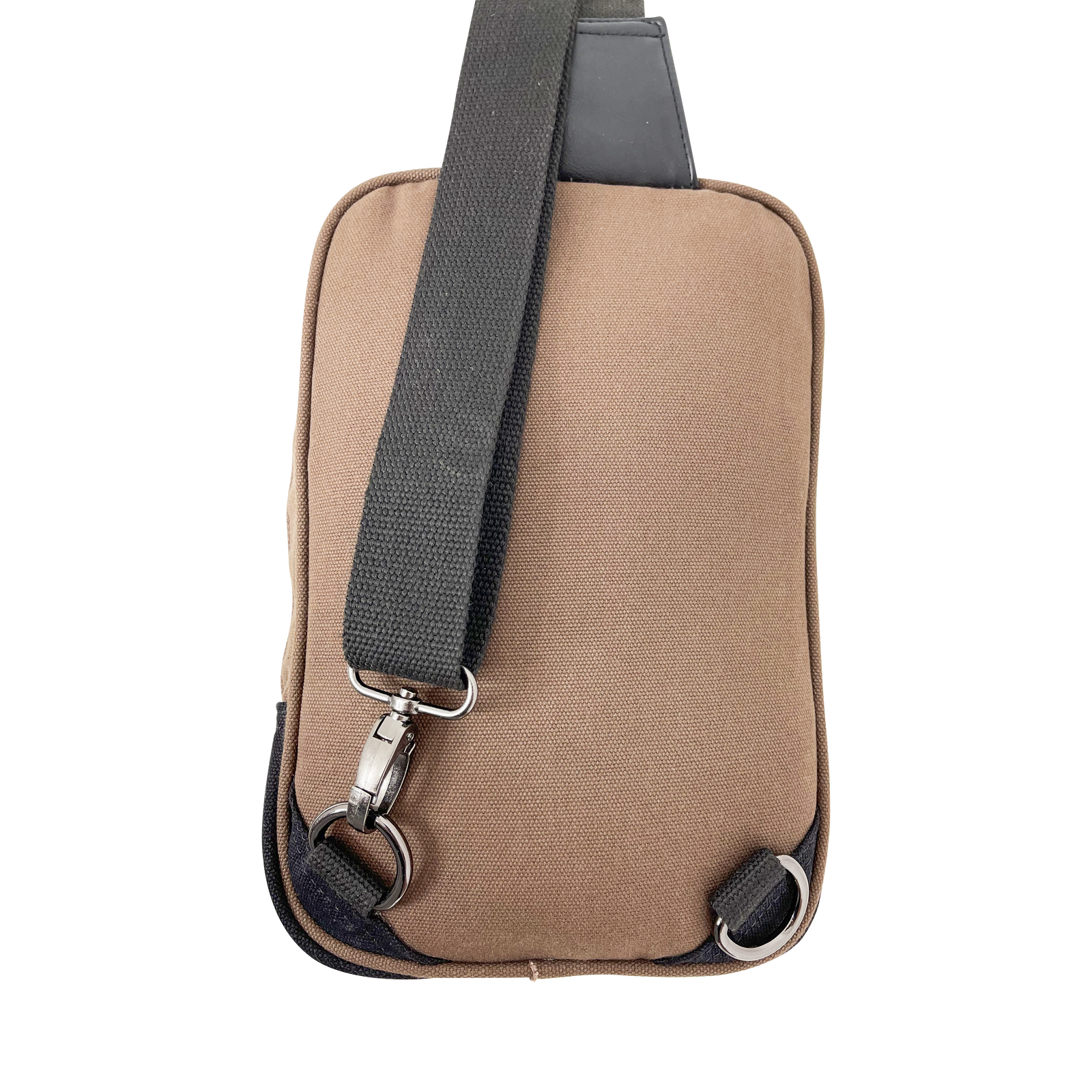 FIB Byron Sling Backpack Bag Travel w/ Single Adjustable Strap - Brown