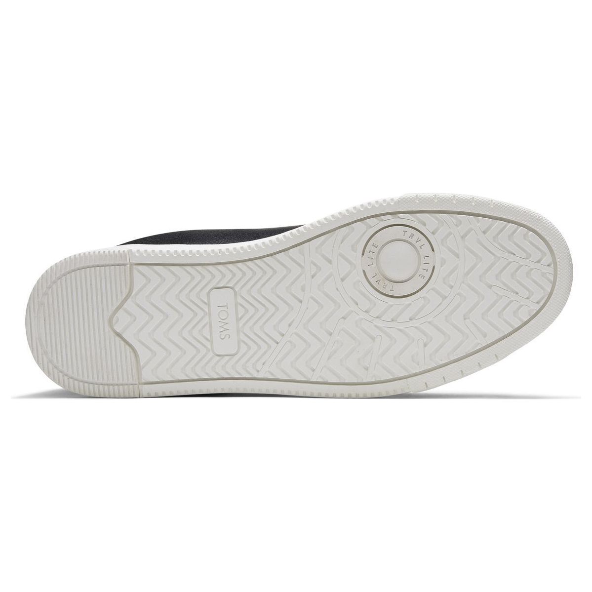 TOMS Classic Mens TRVL LITE Leather Sneakers Shoes Runners Skate - Black - US 8