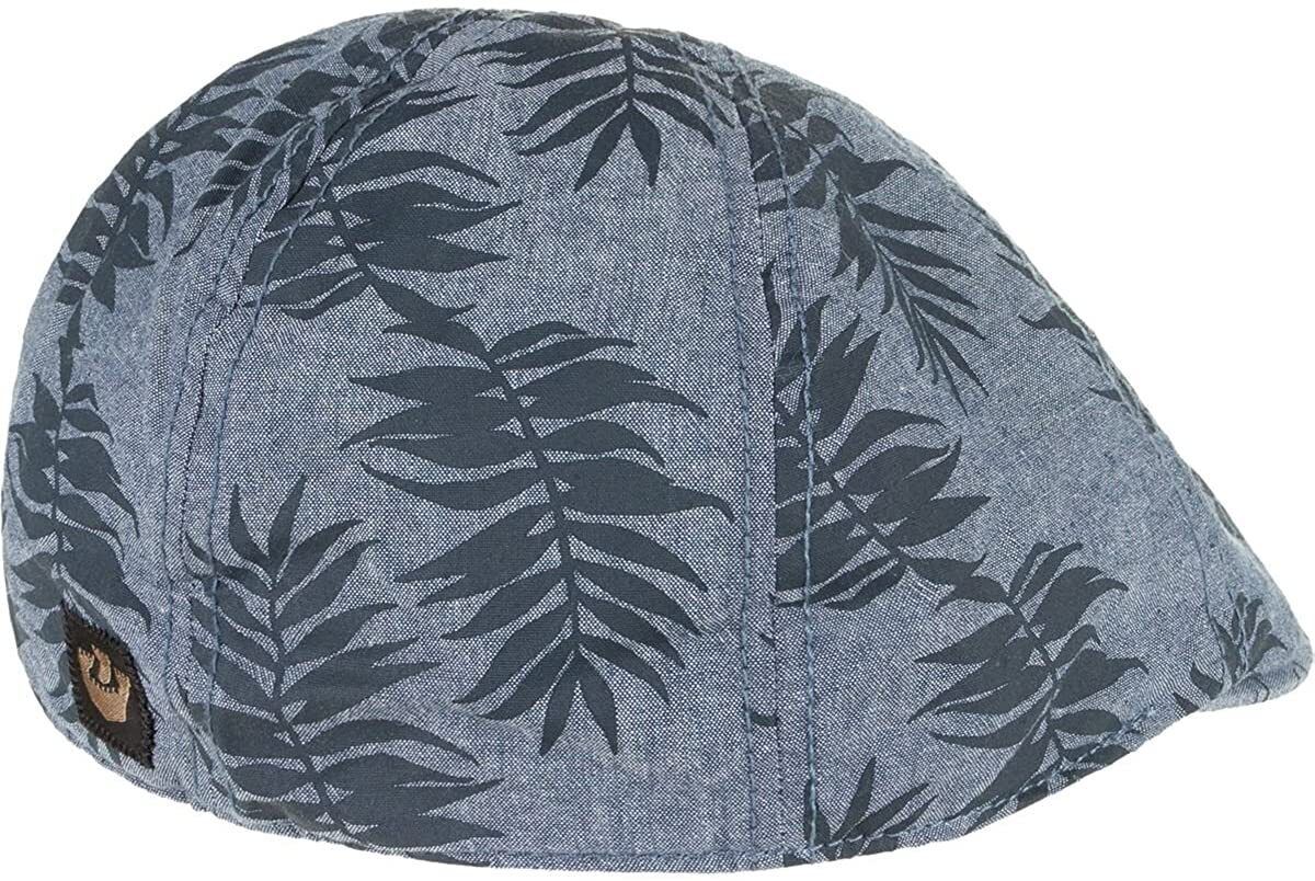 Goorin Mens Beach Please Ivy Flat Cap Newsboy Hawaiian Hat - Navy