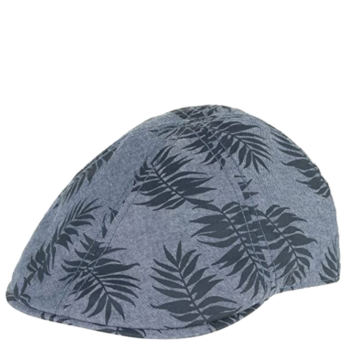 Goorin Mens Beach Please Ivy Flat Cap Newsboy Hawaiian Hat - Navy