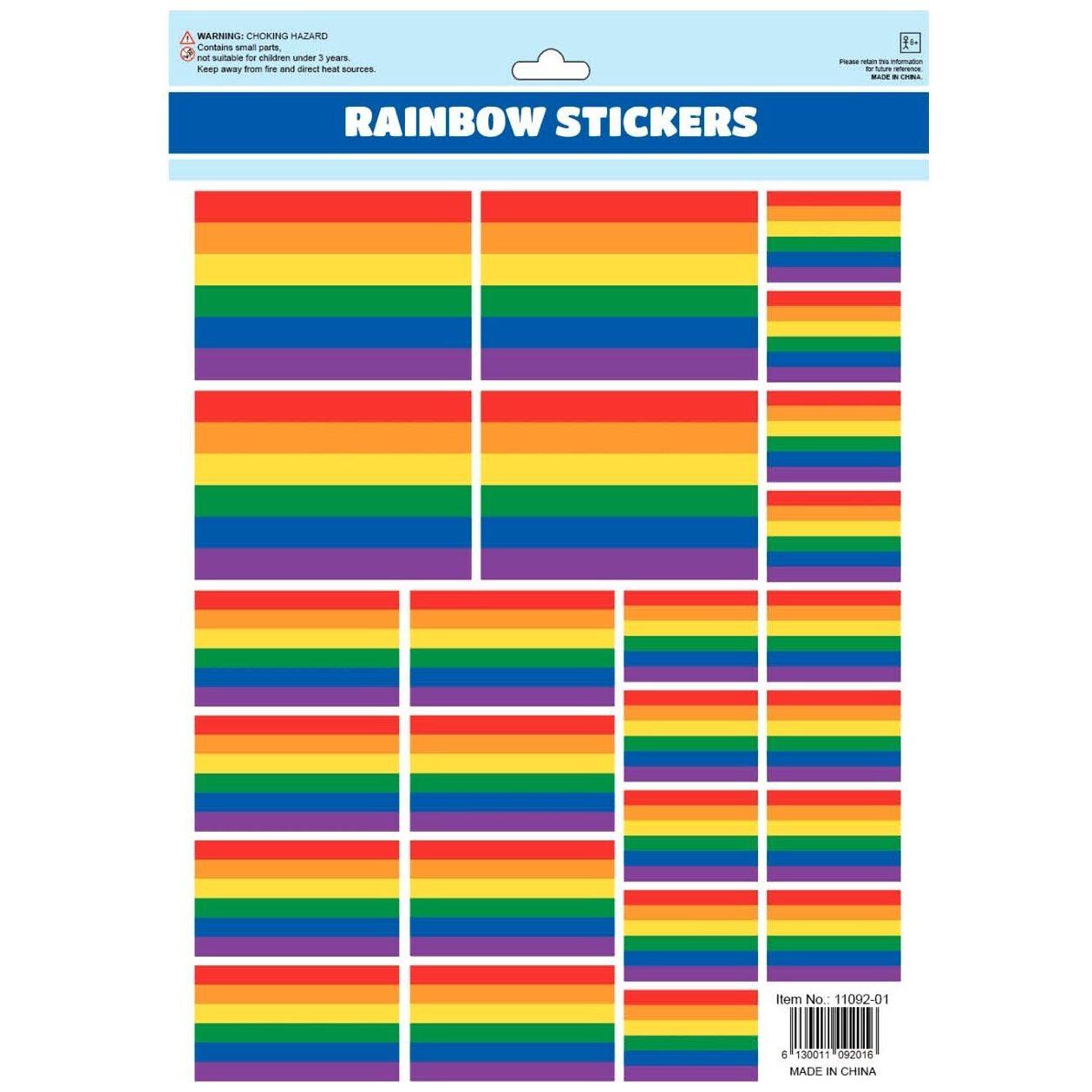 25pcs LGBT Rainbow Flag Stickers Love Gay Lesbian Pride Laptop Vinyl Decal