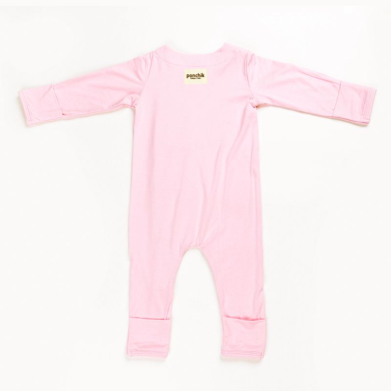 Ponchik Babies + Kids - Magnetic Bamboo Body Suit - Love