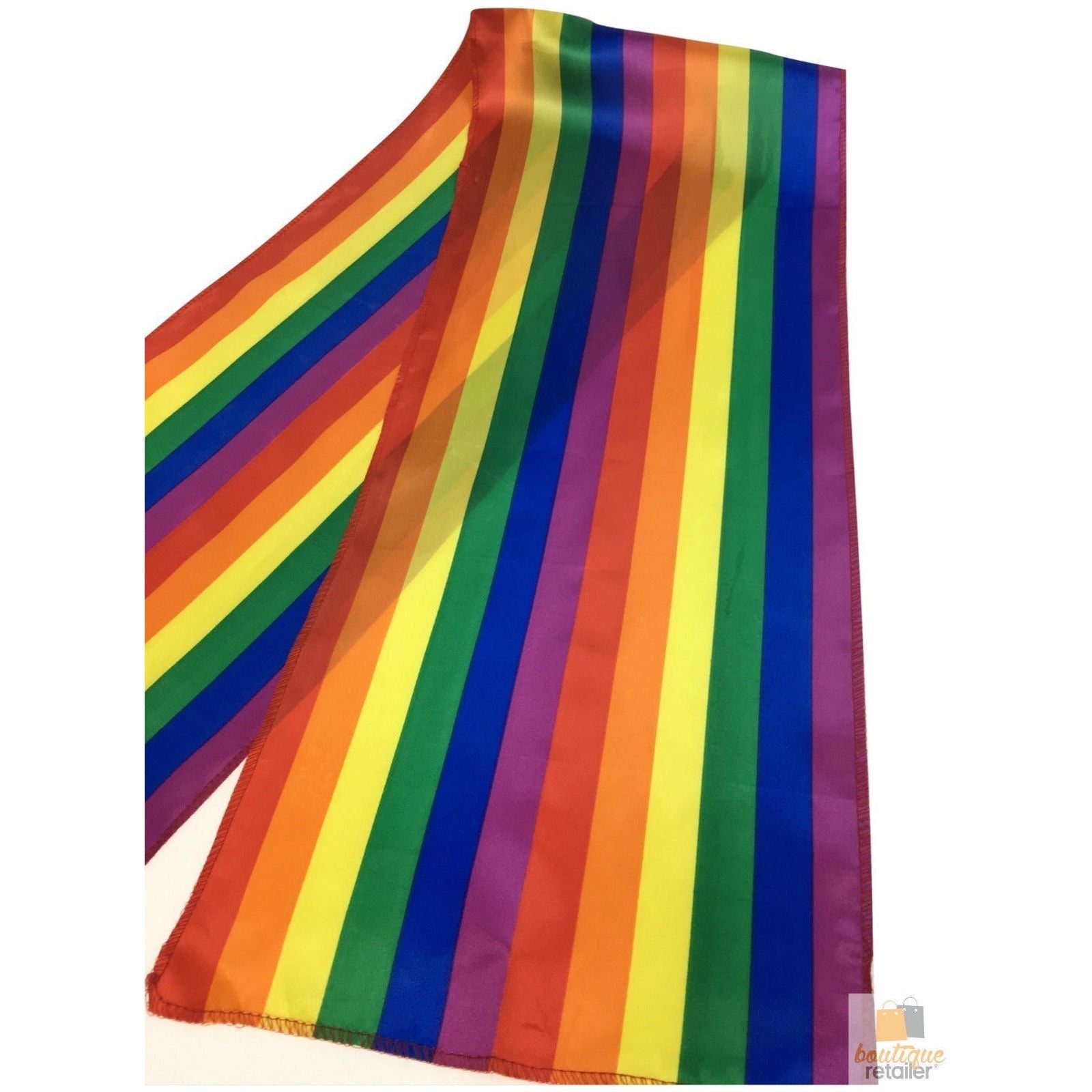 GAY PRIDE RAINBOW SCARF Wrap Holiday Parade Gift Lesbian LGBT
