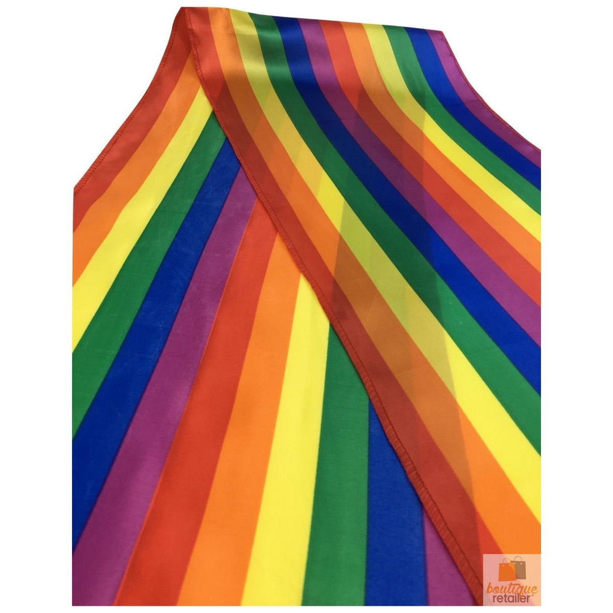 GAY PRIDE RAINBOW SCARF Wrap Holiday Parade Gift Lesbian LGBT