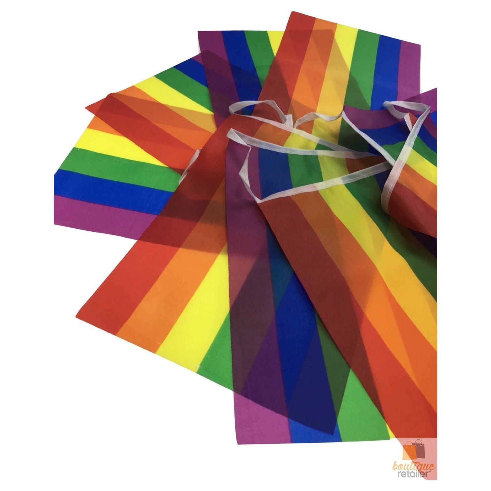 3.6m RAINBOW BUNTING FLAG Party Banner Birthday Market Stall Flags Decor Pride