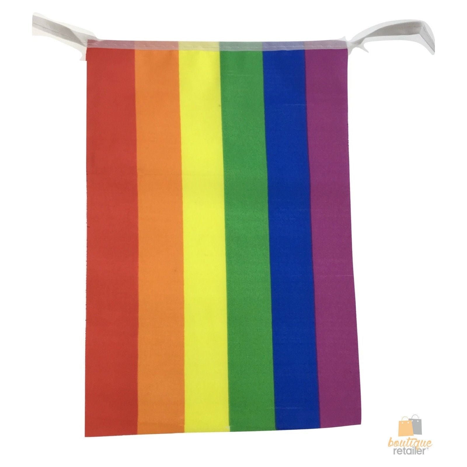 3.6m RAINBOW BUNTING FLAG Party Banner Birthday Market Stall Flags Decor Pride
